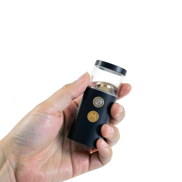 watchget 20ml Coffee Bean Atomizer RDT Sprayer Black Nano Mist-4