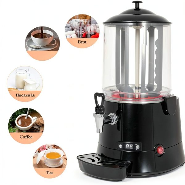 Marada 1.3 Ga Commercial Hot Beverage Dispenser Chocolate Mixer 10L-6