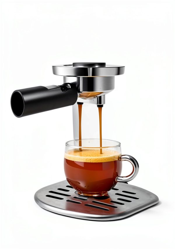 Gevi 20 Bar Espresso Machine with Milk Frother Beige 1.2L-3