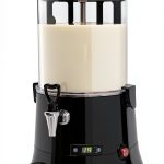 10L Commercial Hot Chocolate Maker, 110V 400W Hot Chocolate Melting Machine, 86-194°F Temperature Adjustable, Hot Beverage Warmer Dispenser for Heating Coffee Milktea-0