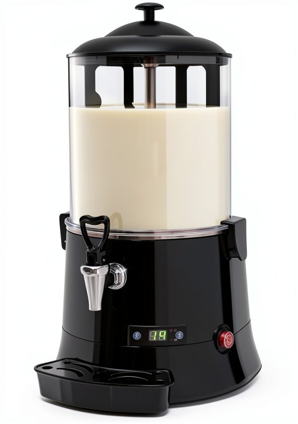10L Commercial Hot Chocolate Maker, 110V 400W Hot Chocolate Melting Machine, 86-194°F Temperature Adjustable, Hot Beverage Warmer Dispenser for Heating Coffee Milktea-0