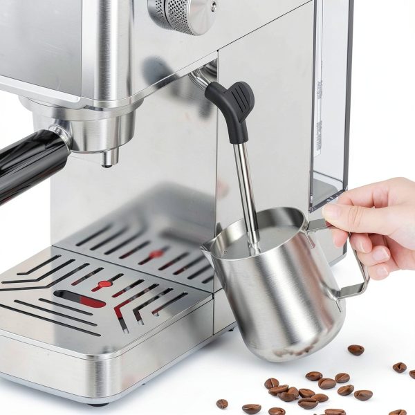 Espresso Machine COWSAR 20 Bar with LED Display and Milk Frother-5
