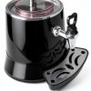 10L Hot Chocolate Machine, 110V Commercial Hot Chocolate Machine Maker and Dispenser, Beverage Warmer for Heating Coffee Milktea (Black)-4