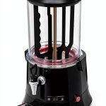 10L Hot Chocolate Machine, 110V Commercial Hot Chocolate Machine Maker and Dispenser, Beverage Warmer for Heating Coffee Milktea (Black)-0