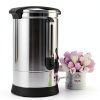GlowSol Commercial Coffee Urn, 14L/3.7 Gal Hot Beverage Dispenser, 100 Cup, Stainless Steel Hot Coffee Dispenser for Party-1