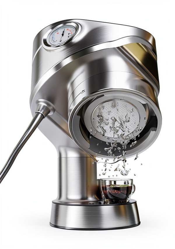 Gevi 20 Bar Espresso Machine with Milk Frother Compact GECME418E-8