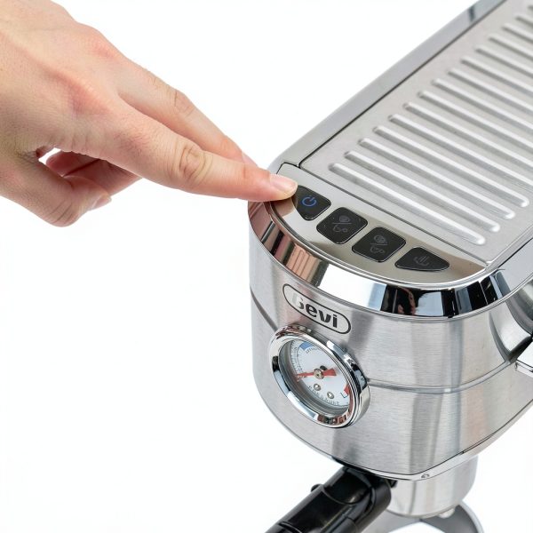 Gevi Espresso Machine with Portafilter, Capsule and Ground Coffee-5