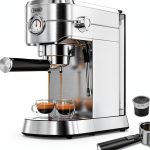 Gevi Espresso Machine with Portafilter, Capsule and Ground Coffee-0