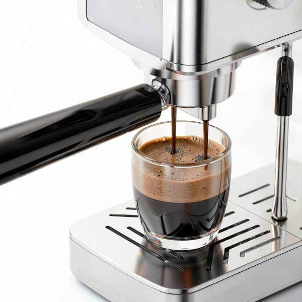 Espresso Machine COWSAR 20 Bar with LED Display and Milk Frother-1