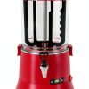 Commercial Hot Chocolate Maker - 10L Heating & Mixing Machine, 110V Dispenser for Chocolate, Coffee, Juice, Milk-8