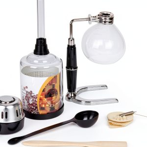 Siphon Coffee Maker 5‑Cup Tabletop by Homend with Alcohol Burner-0