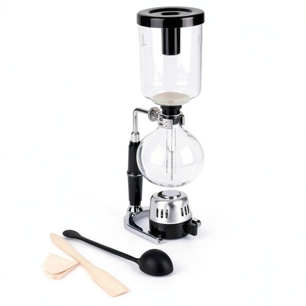 Siphon Coffee Maker 5‑Cup Tabletop by Homend with Alcohol Burner-3