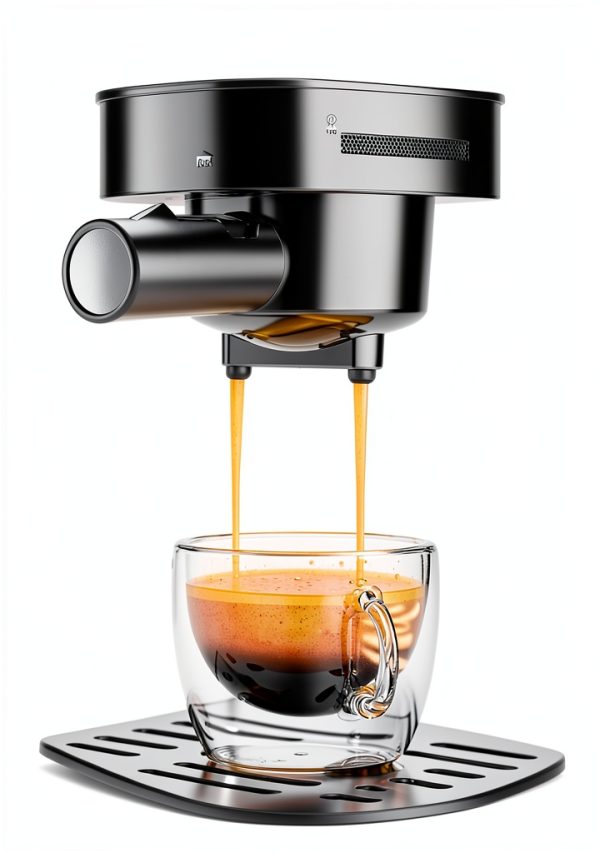 Gevi 20 Bar Espresso Machine with Milk Frother Compact GECME418E-1