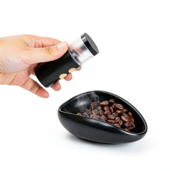 watchget 20ml Coffee Bean Atomizer RDT Sprayer Black Nano Mist-5