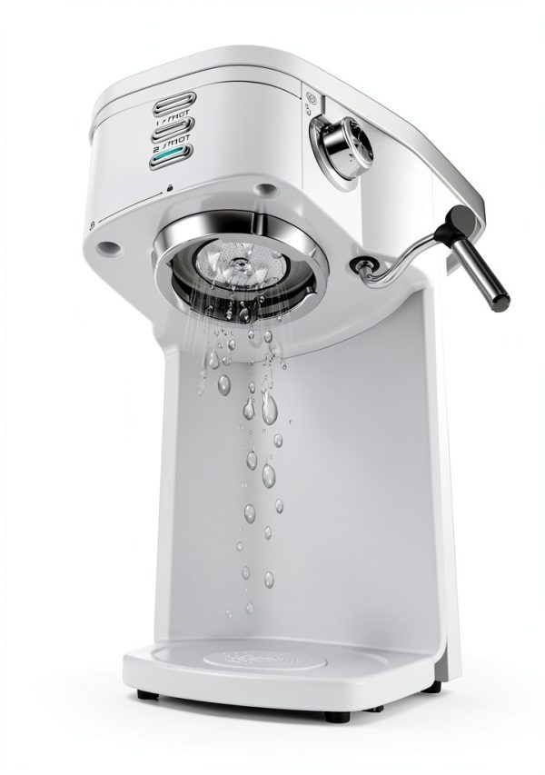 Gevi 20 Bar Espresso Machine with Milk Frother Beige 1.2L-4