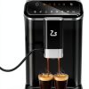Fully Automatic Espresso Coffee Machine with Built-In Grinder, Milk Frother, Touchscreen, 20 Bar Pump Pressure, 1.5L Detachable Water Tank, One-Touch Latte & Cappuccino Maker, 1350W Gold-4