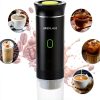 Portable Electric Espresso Machine MIEKLALE Self-Heating Type-C, Black-6