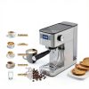 Espresso Machine GarveeHome Compact 20 Bar Stainless Steel Silver-4