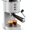 Gevi 20 Bar Espresso Machine with Milk Frother Beige 1.2L-5