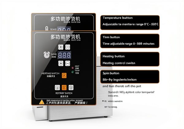 Commercial Coffee Roaster Machine GYQSSD 2000g 4000g Electric-2
