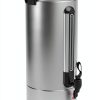 GlowSol Commercial Coffee Urn, 14L/3.7 Gal Hot Beverage Dispenser, 100 Cup, Stainless Steel Hot Coffee Dispenser for Party-7