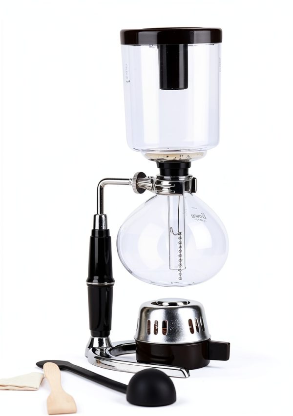 Siphon Coffee Maker 5‑Cup Tabletop by Homend with Alcohol Burner-1