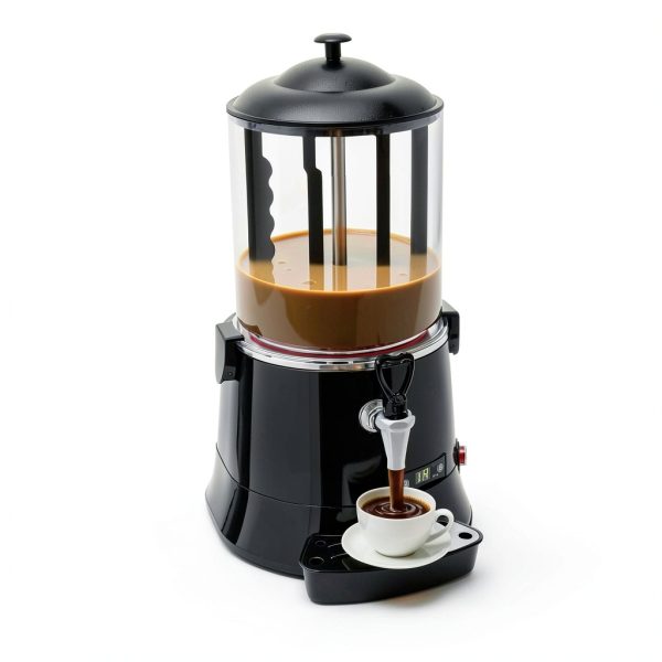 Hot Chocolate Maker 10L Steel Dispenser Unnsiapit Black-4