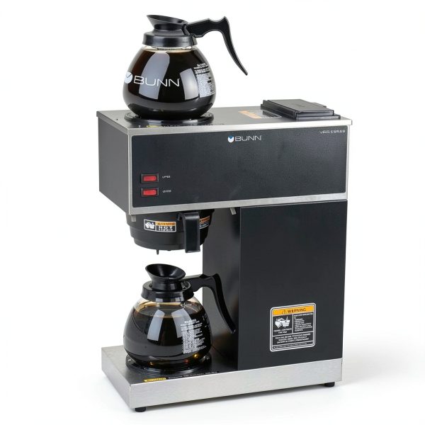 BUNN 33200.0015 VPR-2GD 12‑Cup Coffee Brewer with Warmers – Black-0