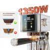WAA 20 Bar Barista Grade Espresso Machine Stainless Steel 1.2L Silver-2