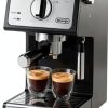 De'Longhi Espresso Cappuccino Maker A-3220-RMB Black Manual Frother-0