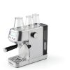 Gourmia Slim Espresso Machine 20-Bar Pump LCD Milk Frother Stainless-1